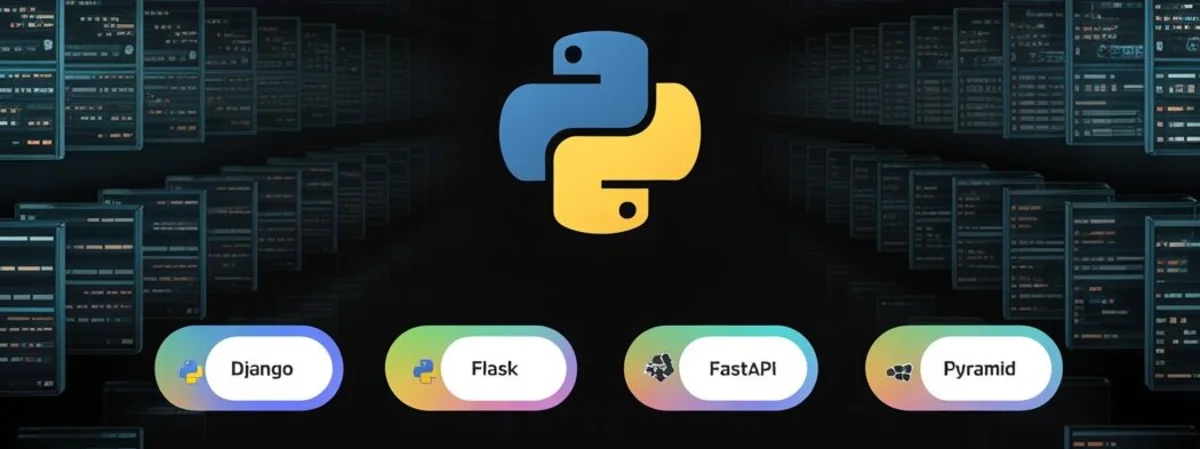 Les Meilleurs Frameworks Python pour le Développement Web : Django, Flask, FastAPI, Pyramid et Tornado.