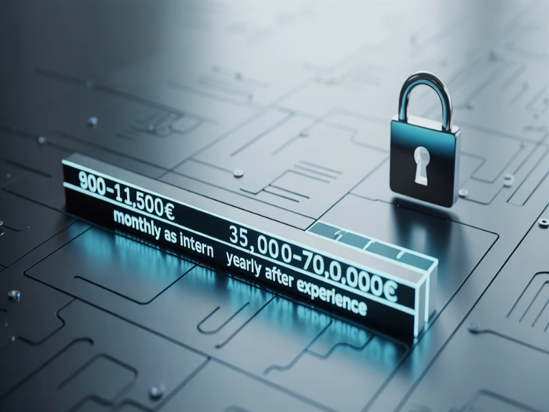 Alternance cybersécurité Nexa infographie salaire de 900€ à 70 000€