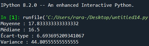 Exemples pratiques  les statistiques avec NumPy en action