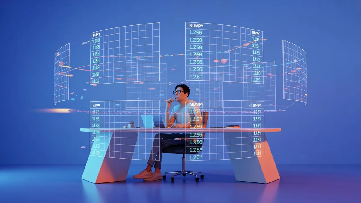 Leçon 2️⃣ — Comprendre les tableaux NumPy (ndarray)
